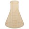 Glass Erlenmeyer Flask Chemistry Science Unfinished Wood Shape Piece Cutout for DIY Craft Projects